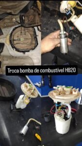troca bomba de combustivel